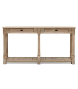 Neptune Edinburgh Large Console Table - Vintage Oak
