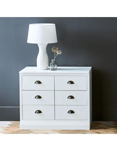 Neptune Chawton 3ft 6 Drawer Sideboard with Vintage Oak Interior