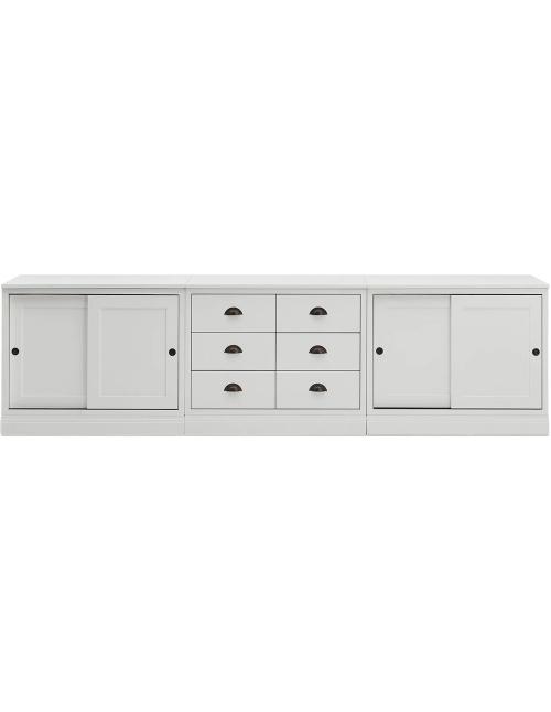 Neptune Chawton Triple Sideboard with Vintage...