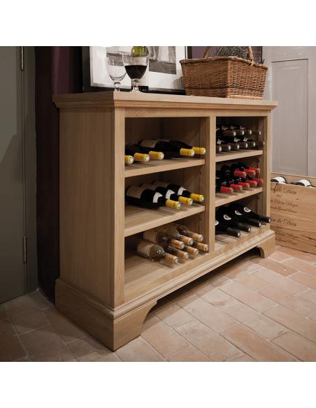 Neptune Henley 4ft Wine Rack/Bookcase