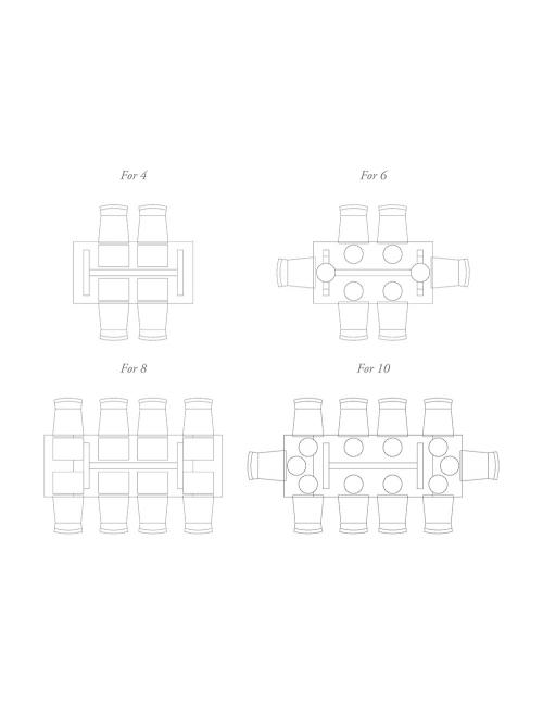 Neptune Arundel 6-10 Seater Extending Table