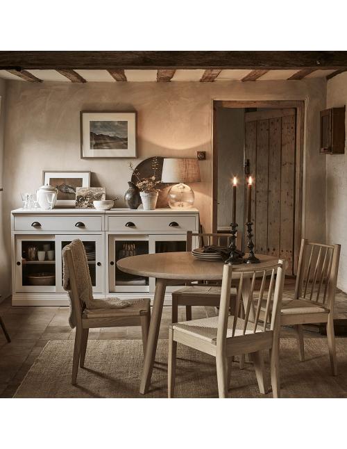 Neptune Wycombe 4 Seater Round Dining Table...