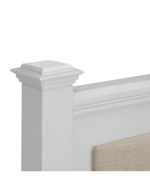 Neptune Chichester Upholstered Headboard Bed -...