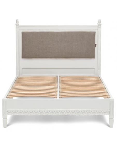Neptune Larsson Upholstered Headboard Bed - Double