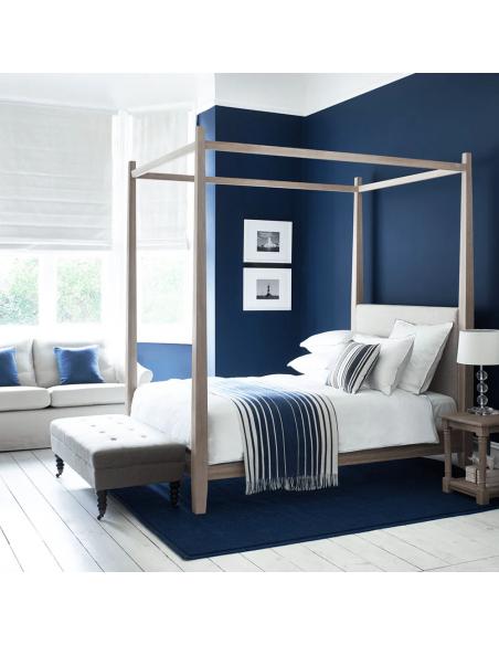 Neptune Wardley Oak Four Poster Bed - King