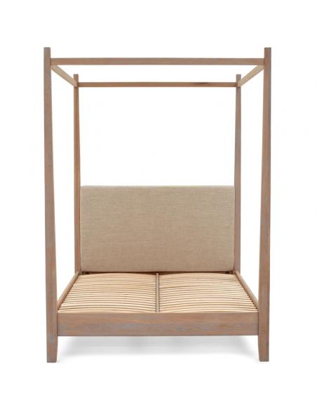Neptune Wardley Oak Four Poster Bed - King