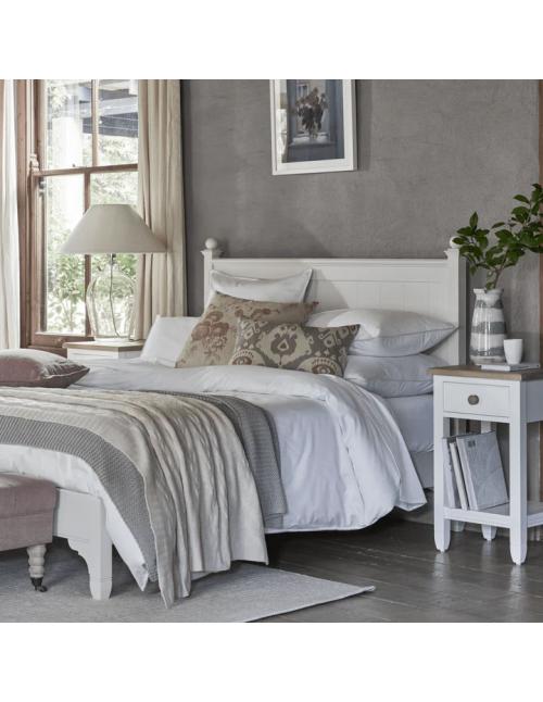 Neptune Chichester Wooden Headboard Bed - Double