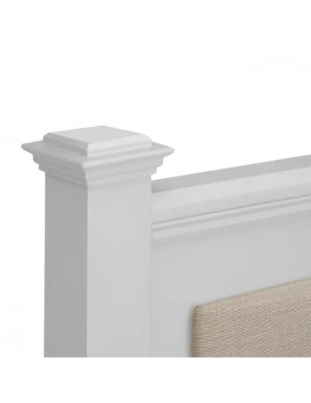 Neptune Chichester Upholstered Headboard Bed - King