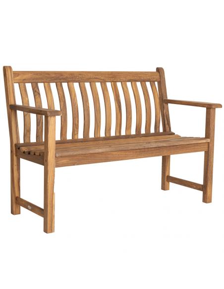 Alexander Rose Albany Broadfield 4ft Flat Arm Bench