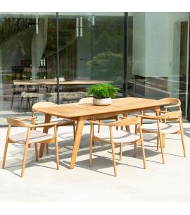 Alexander Rose Dana 6 Seater Dining Set