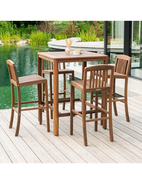 Alexander Rose Bolney 80cm Square Bar Table