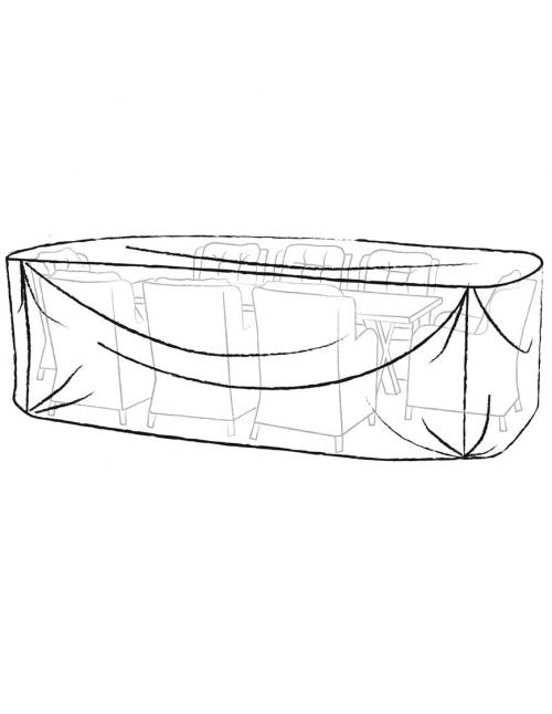 Bramblecrest 240cm x 100cm Rectangle Table Set...