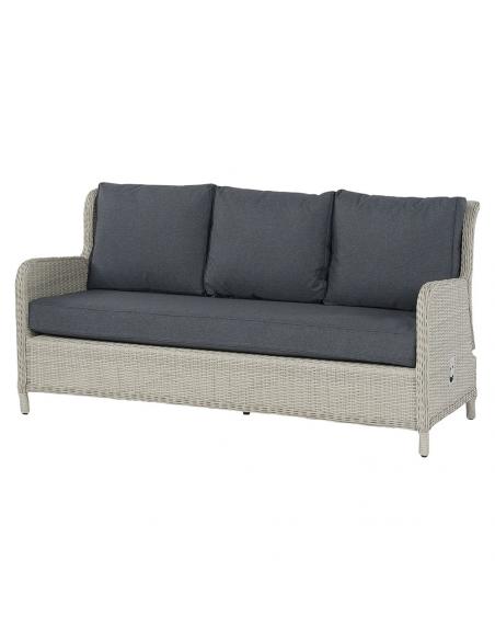 Bramblecrest Chedworth Dove Grey Reclining 3 Seat Sofa