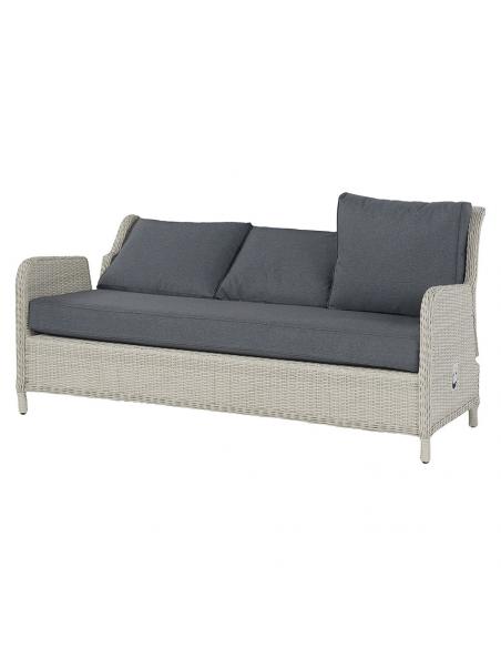 Bramblecrest Chedworth Dove Grey Reclining 3 Seat Sofa
