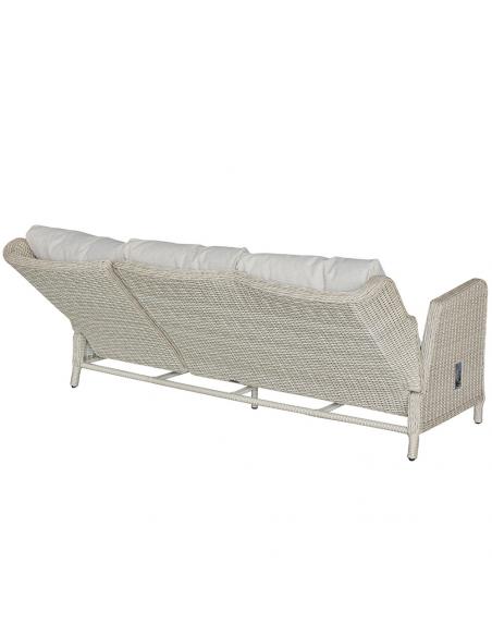 Bramblecrest Chedworth Sandstone Reclining 3 Seat Sofa