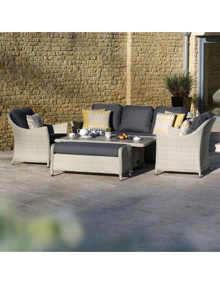 Bramblecrest Monterey Dove Grey 3 Seater Sofa