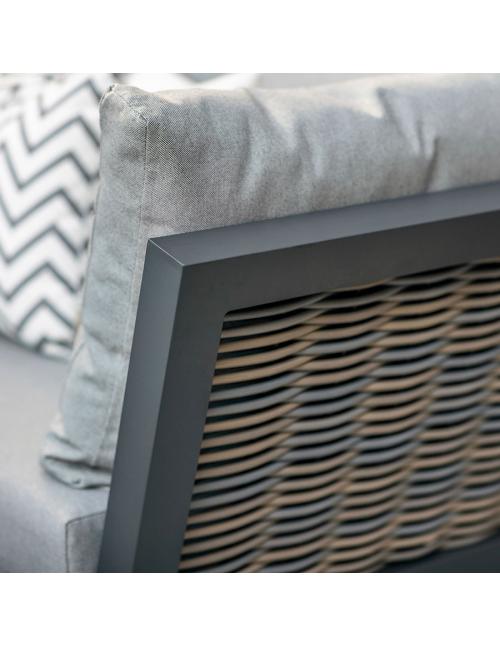 Bramblecrest Tuscan Wicker Square Casual Dining...