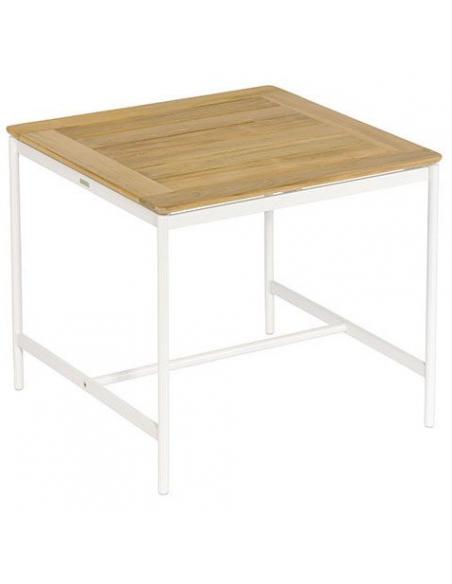 Barlow Tyrie Around 60cm Square High Table Arctic White