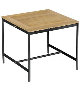 Barlow Tyrie Around 60cm Square High Table Forge Grey