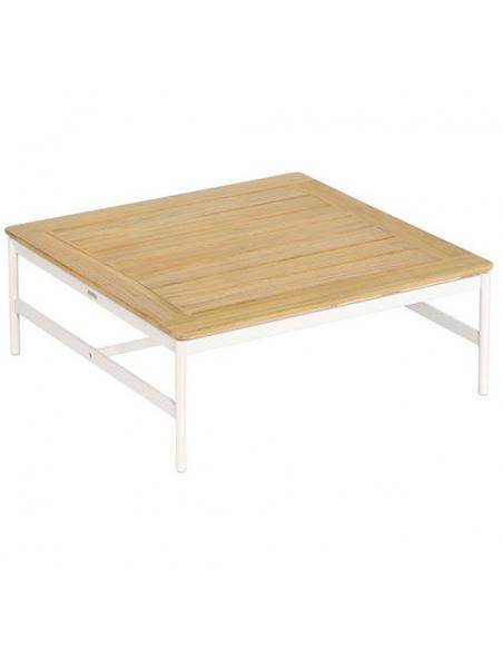 Barlow Tyrie Around 70cm Square Low Table Arctic White