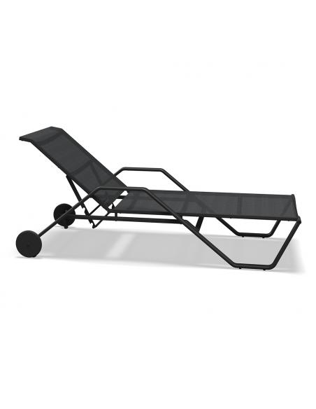 Gloster 180 Stacking Lounger - Meteor/Anthracite