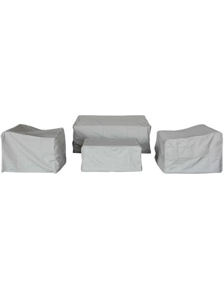 Bramblecrest Fairford 2 Seat Sofa with 2 Sofa Chairs & Coffee Table Set Covers CVF1X