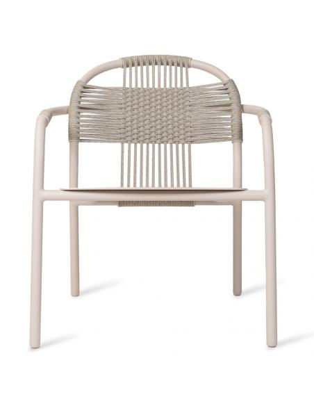 Vincent Sheppard Cleo Lounge Chair Dune White