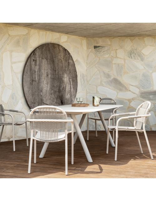 Vincent Sheppard Cleo Lounge Chair Dune White