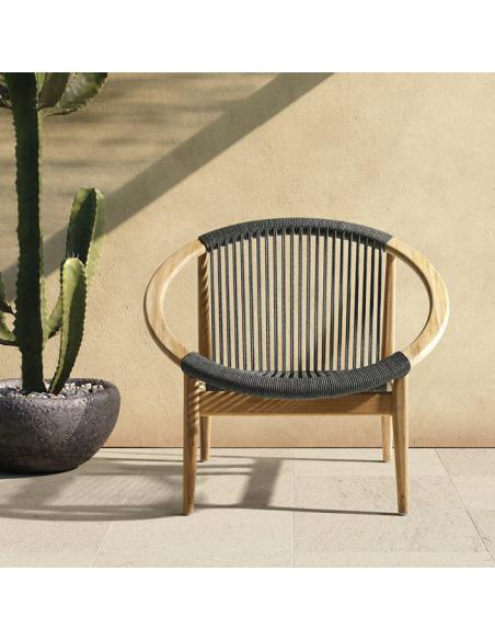 Vincent Sheppard Frida Lounge Chair Anthracite