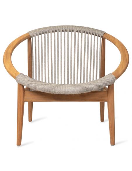 Vincent Sheppard Frida Lounge Chair Dune White