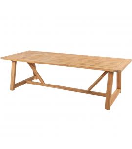 4 Seasons Outdoor Noah 260cm x 100cm Rectangular Teak Table