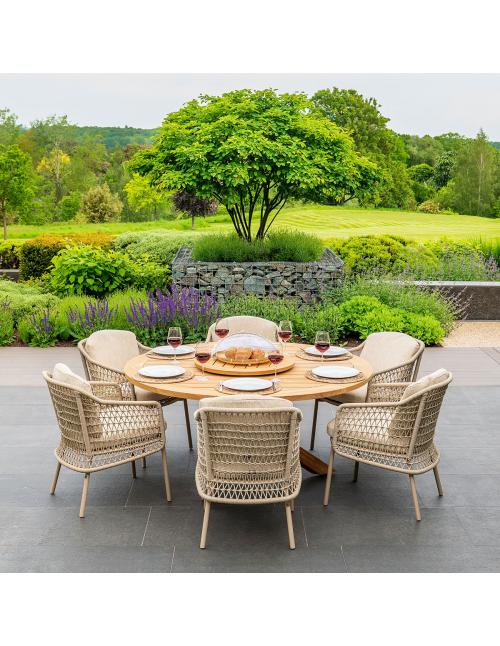 4 Seasons Outdoor Puccini 6 Seater Dining Set...