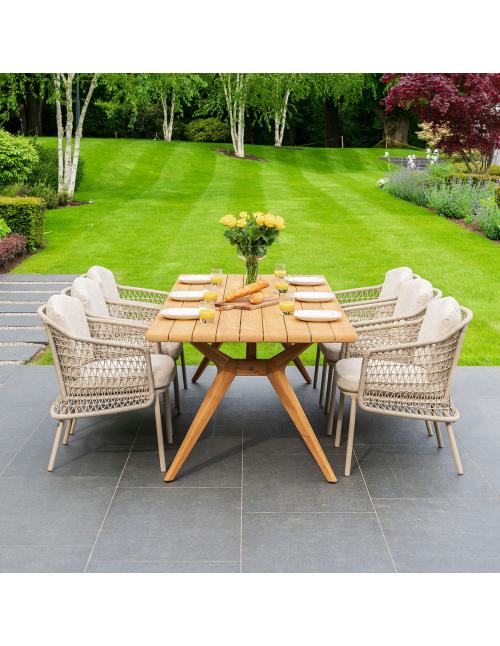4 Seasons Outdoor Puccini 6 Seater Dining Set...