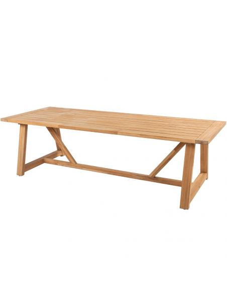 4 Seasons Outdoor Puccini 6 Seater Dining Set with Noah 260cm Teak Table