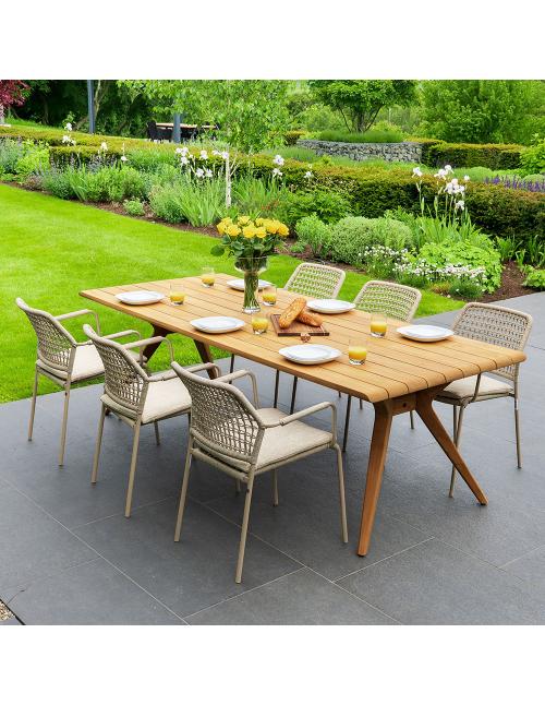4 Seasons Outdoor Barista Latte 6 Seater Dining...