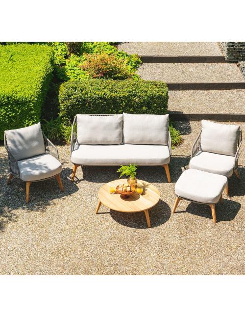 4 Seasons Outdoor Ancora Lounge Set with...