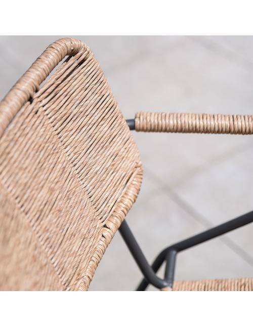 4 Seasons Outdoor Swing 6 Seat Dining Set with...
