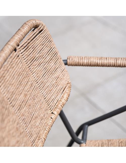 4 Seasons Outdoor Swing 6 Seat Dining Set with...