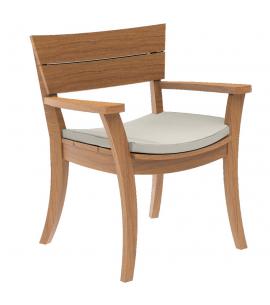 Alexander Rose 231C Sorrento Dining Armchair Cushion -...