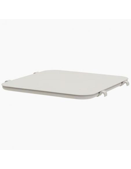 Vincent Sheppard Kodo Modular 75x59 Connecting Side Table - Dune White