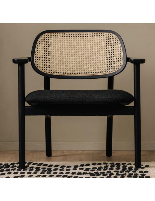 Vincent Sheppard Titus Lounge Chair Black Boucle