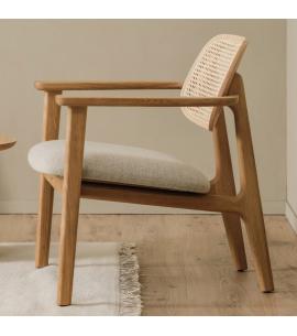 Vincent Sheppard Titus Lounge Chair Natural Oak - Lime...