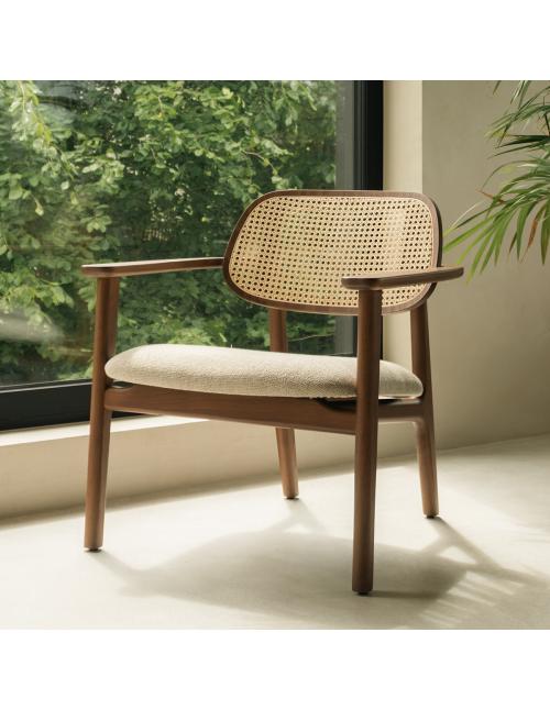 Vincent Sheppard Titus Lounge Chair Tobacco Oak...