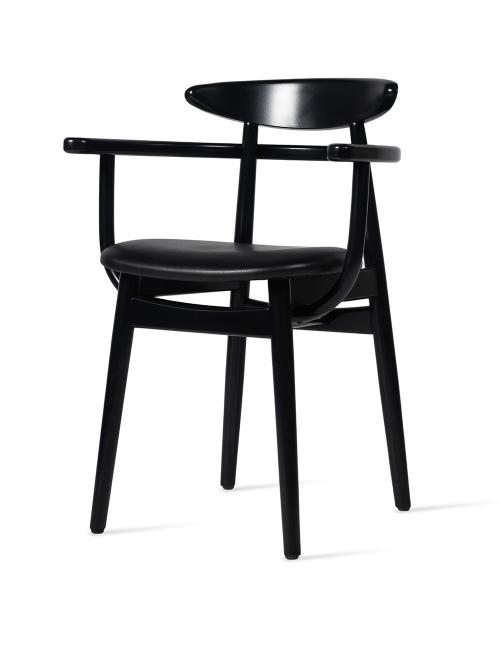 Vincent Sheppard Teo Nearly Black Armchair