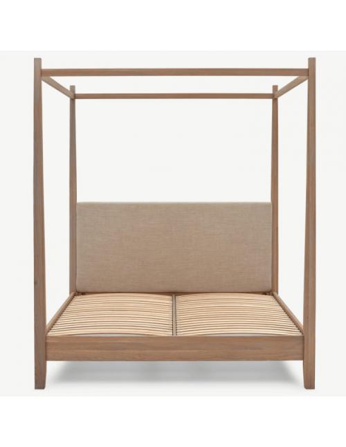 Neptune Wardley Oak Four Poster Bed - Super King
