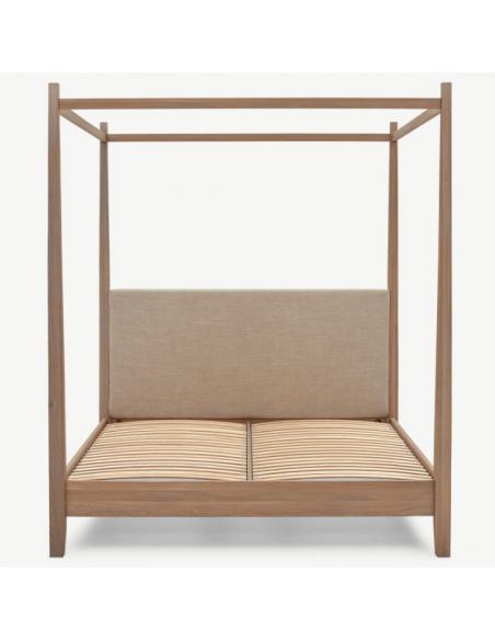 Neptune Wardley Oak Four Poster Bed - Super King