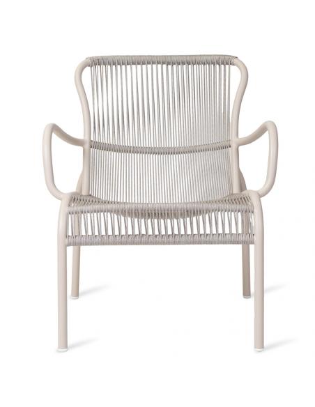 Vincent Sheppard Loop Lounge Chair Rope - Dune White