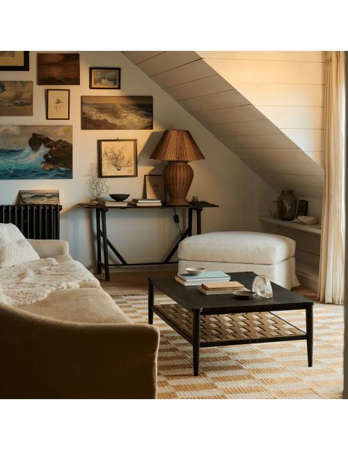 Neptune Frome Coffee Table - Warm Black