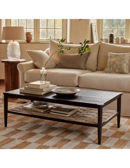 Neptune Frome Coffee Table - Warm Black