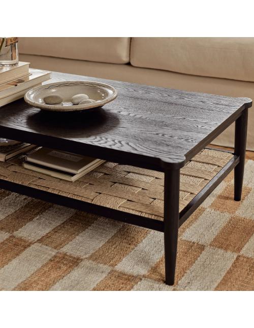 Neptune Frome Coffee Table - Warm Black